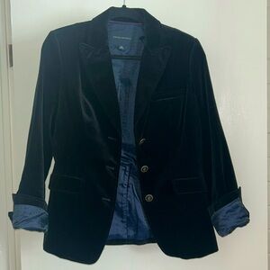 Banana Republic velvet blazer